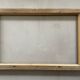 Golden wooden frame 45x68cm