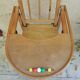 Wooden high chair
