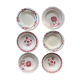 6 mismatched old hollow plates