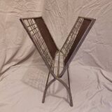 1970s metal magazine rack