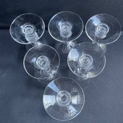 6 Baccarat port glasses – Art Nouveau