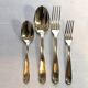 CHRISTOFLE silver-plated metal cutlery set, Printania model