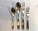 CHRISTOFLE silver-plated metal cutlery set, Printania model