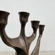 Brutalist candle holder by Horst Dalbeck, 1970s, Germany