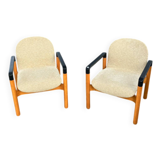Pair of Thonet armchairs and GERD LANGE