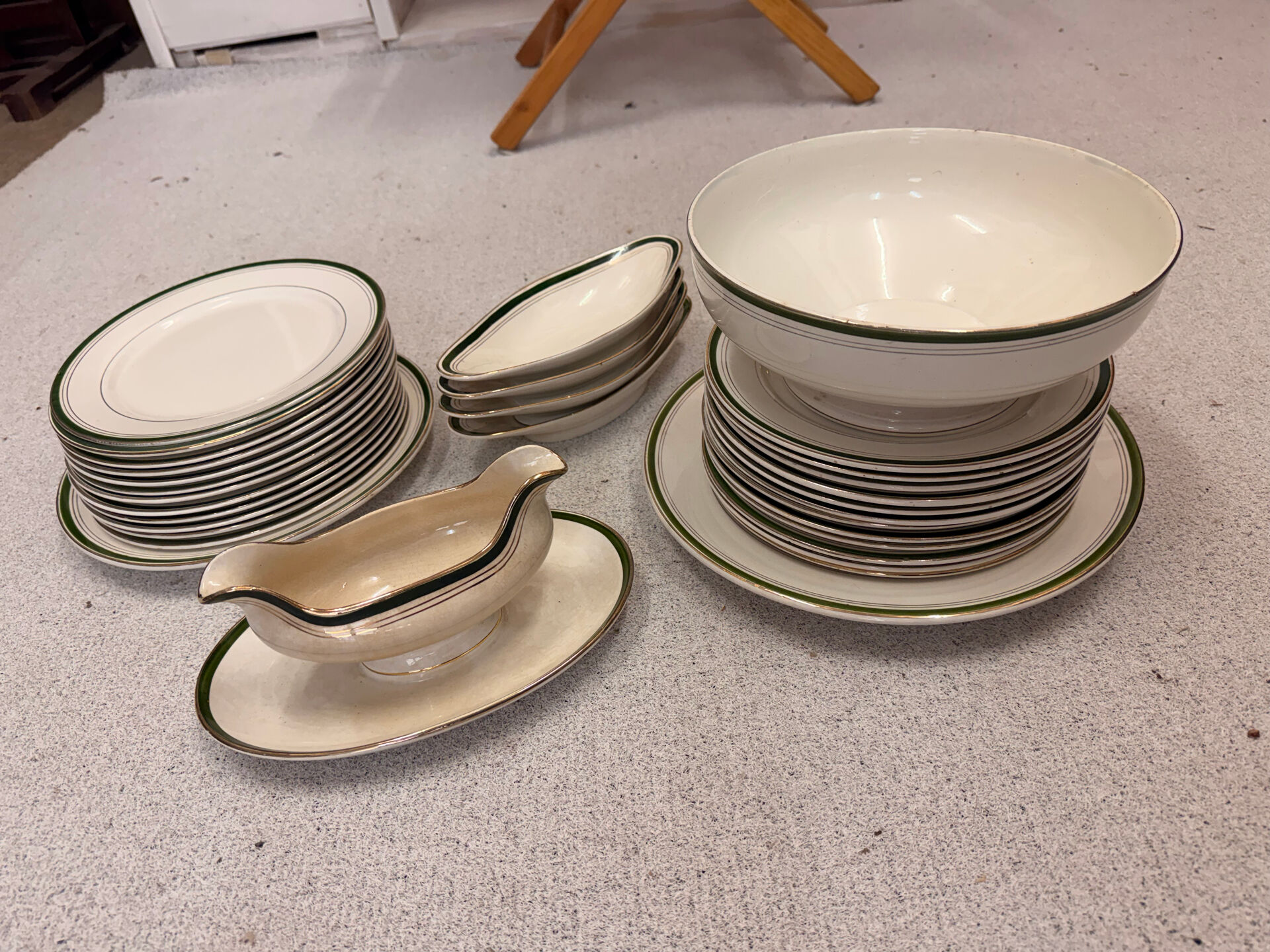 Service de table ancien - Digoin Sarreguemines