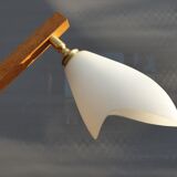 Scandinavian snowdrop design table lamp