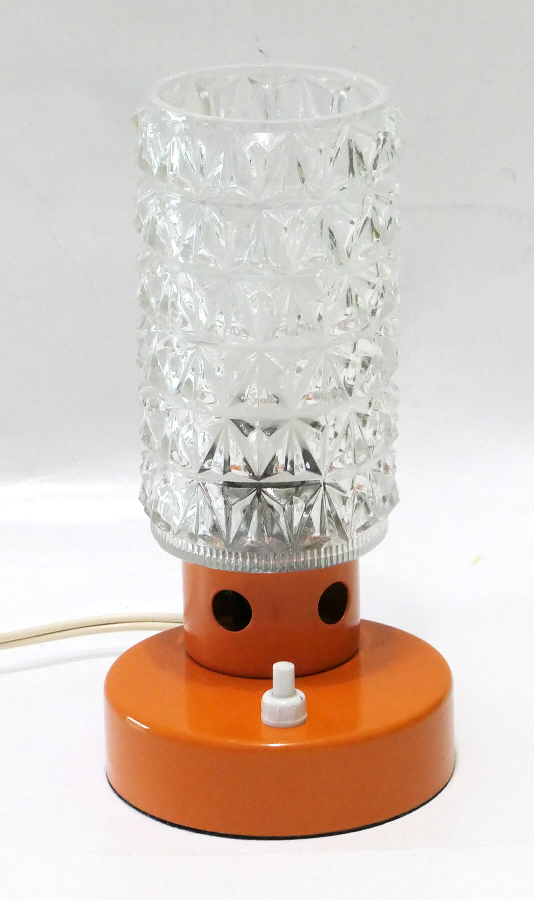 Lampe de table années 1960 orange