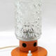 Lampe de table années 1960 orange
