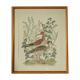 Tableau vintage aquarelle canards de terronblan monbaly dayelle