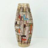 Large italian mid century vase nuovo rinascimento decor pompei