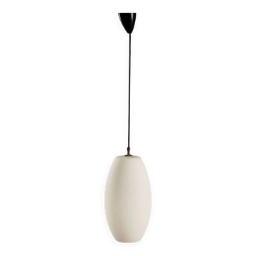 Suspension vintage en verre, design, Italie, années 1960