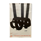 POSTER SOULAGES JO MUNICH - 1972