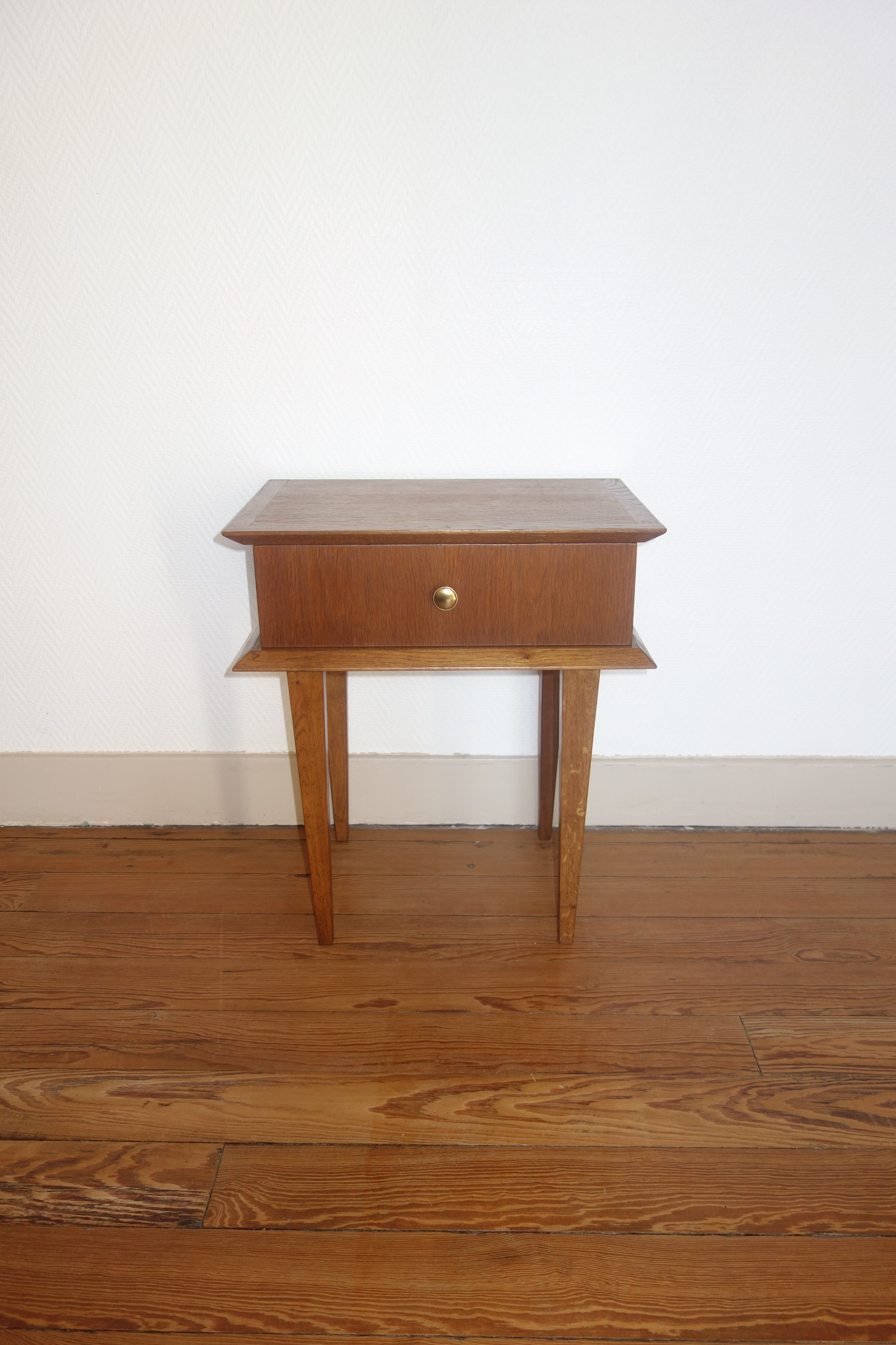 Oak bedside table 1950