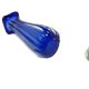 ABN Vase, mid-century modern, blue glass, design by J. Hospodka