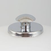 Pair Italian Space Age Mazzega Murano glass table lamps