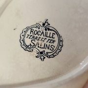 Paire de raviers terre de fer Salins