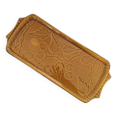 Plat rectangulaire décor cerises