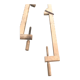 Serres joints bois