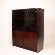 African Rosewood Daniel Cabinet by Paolo Piva for FAMA