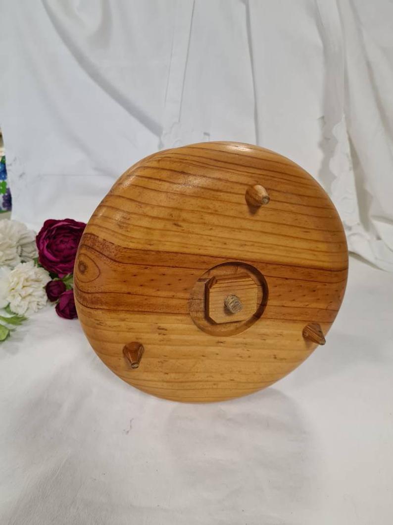 old Scandinavian wooden floor servant