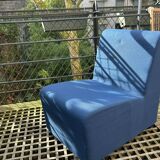 Pair of midnight blue armchairs – contemporary spirit