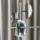 1970s Space Age chrome chandelier – 3 lights