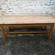 Oak farmhouse table
