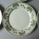 Set of 6 flat plates Sarreguemines