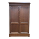 Armoire formant cartonnier en chêne massif 1900