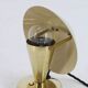 Lampe de table Bauhaus Brass Finish « Mushroom » des années 1930, Tchécoslovaquie