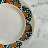 Set of 11 plates Givors France