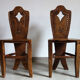 Chair folk art Queyras