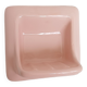 Porte savon en céramique rose
