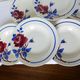6 vintage K&G Luneville soup plates, Chantal model 221004