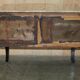 Antique Chinoiserie Commode Hand-Painted with Marble Top