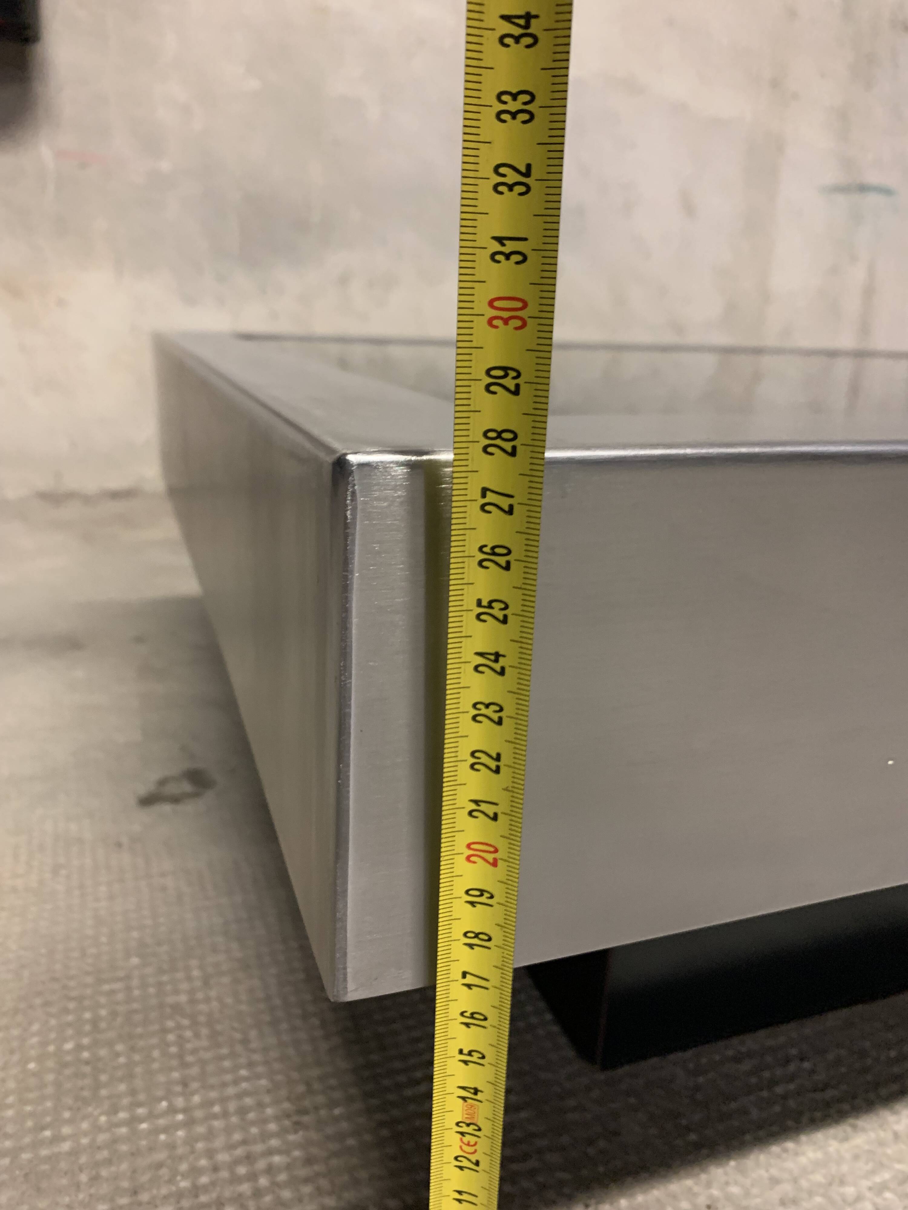 Vintage Retro Design Coffee Table in the Willy Rizzo Style