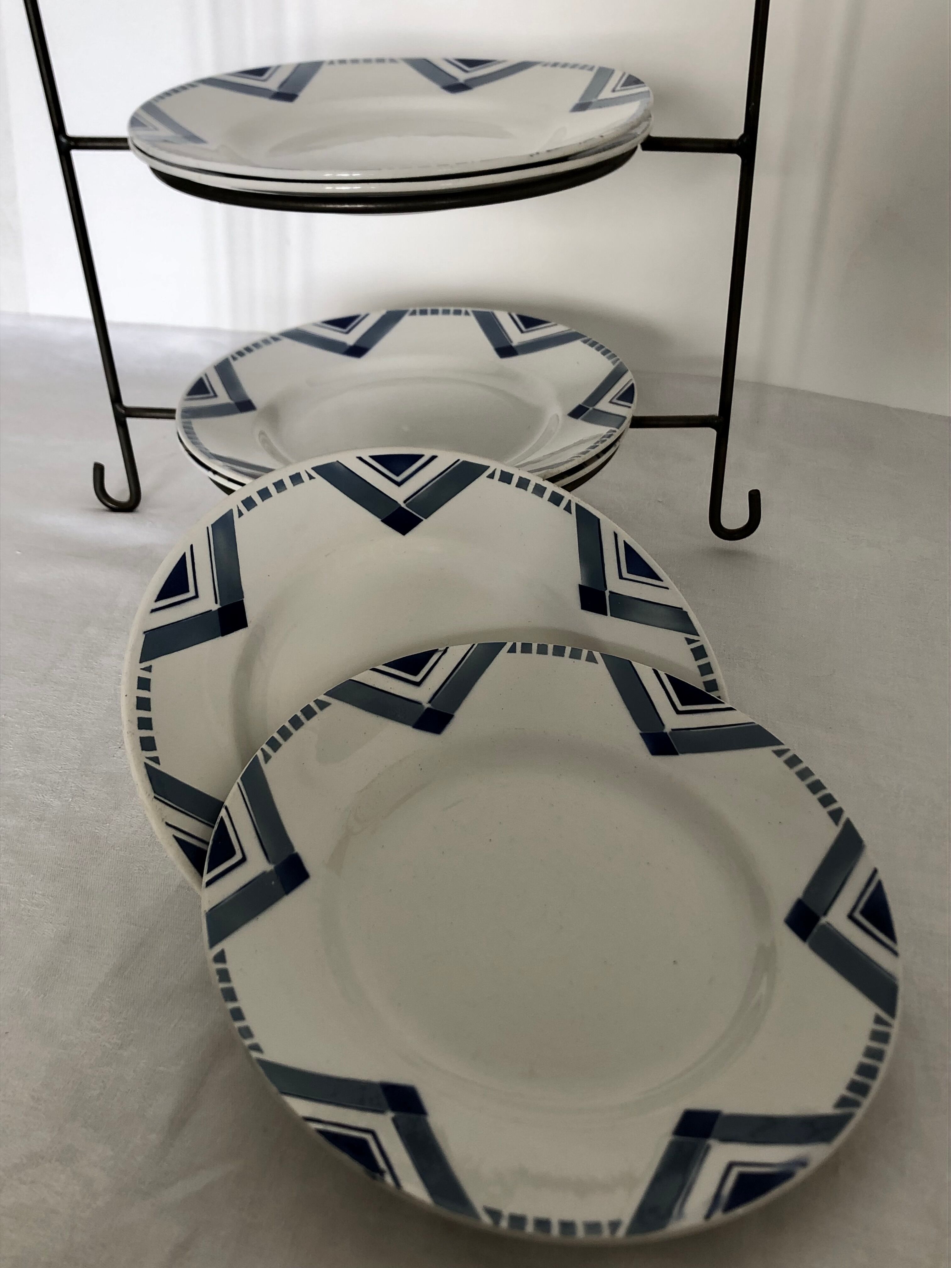 6 flat plates Moulin des loups Pax service