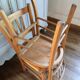 Lot de 2 chaises bistrot en bois