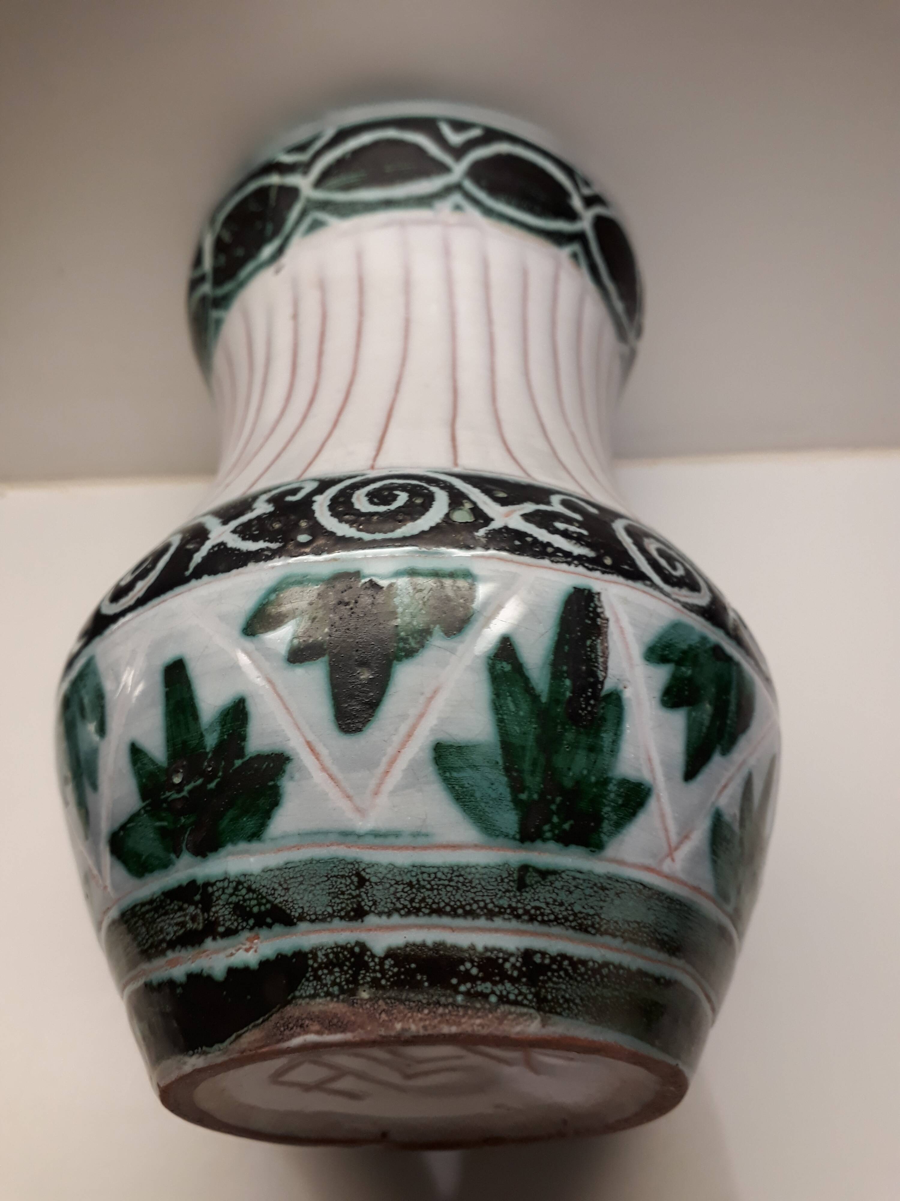 Vallauris ceramic vase