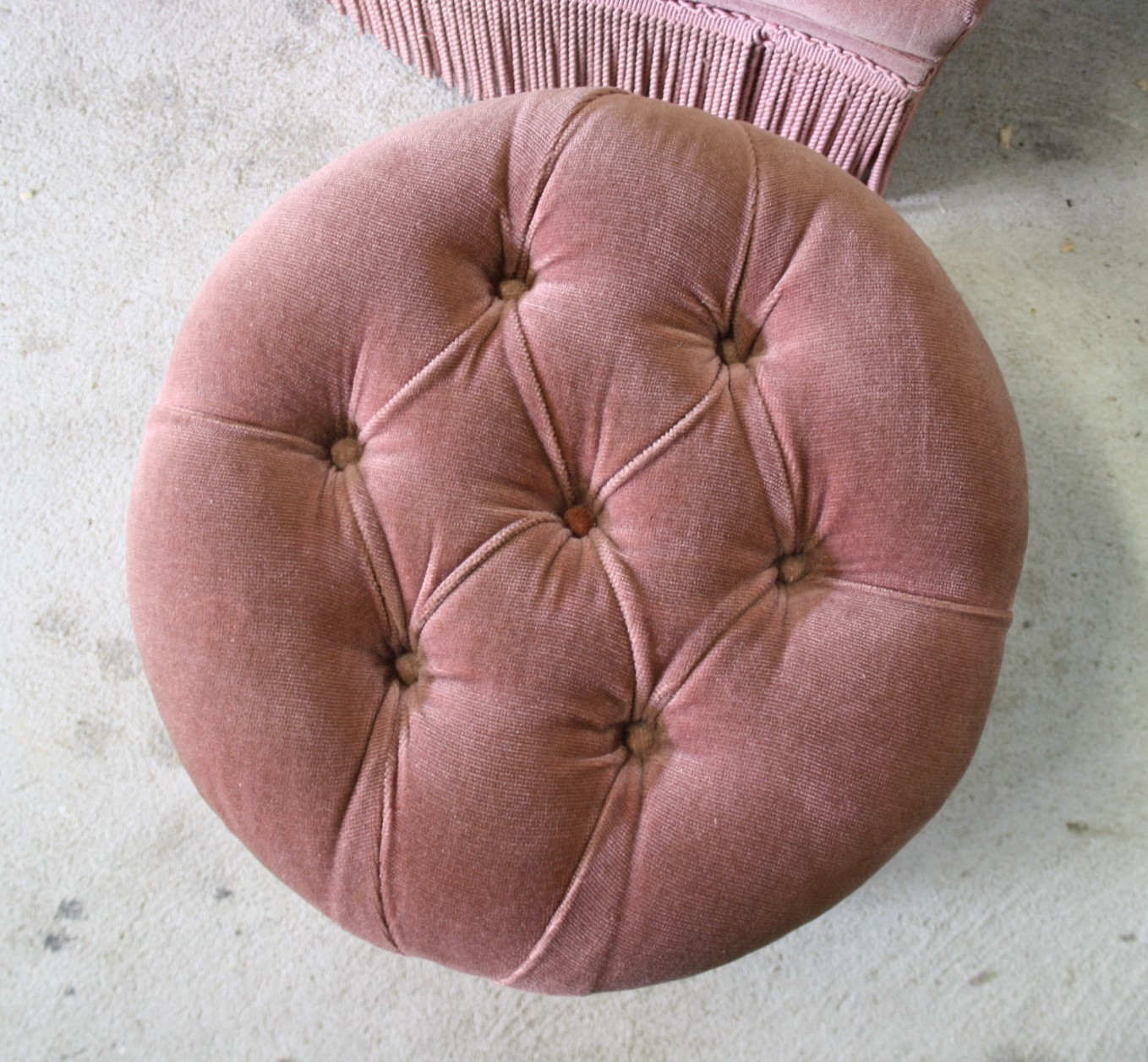 Toad armchair and footrest