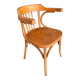 Fauteuil de bureau Baumann bois courbé 1950