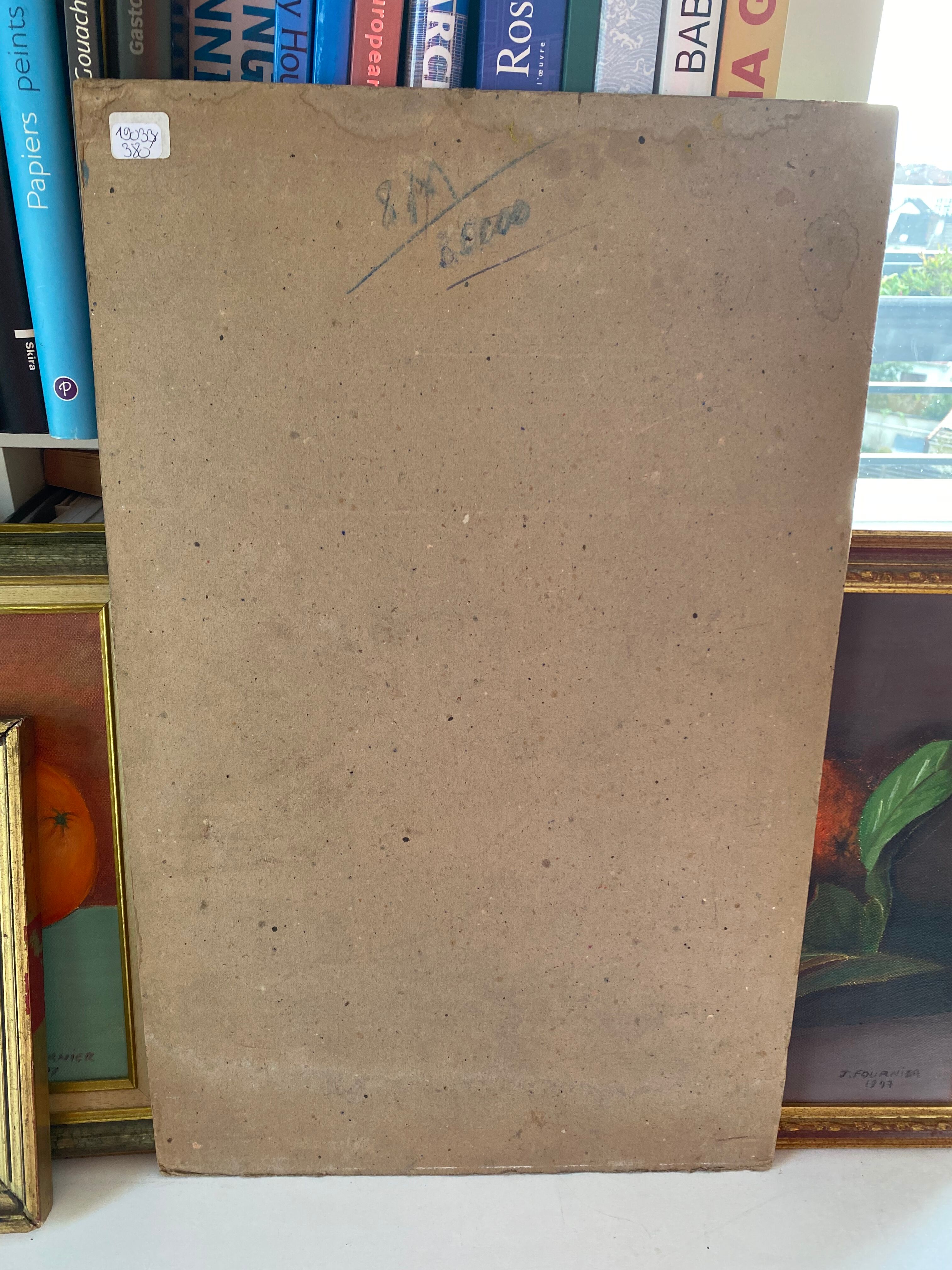 Painting on wood from the 20s