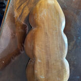 Fruit bowl, handcrafted pocket emptier in solid wood.