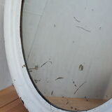 Old oval mirror 94-73 cm