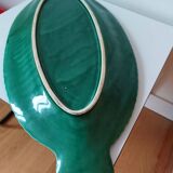 Green sarreguemines fish dish