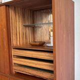 Vintage Danish highboard teak