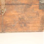 Wooden pre-war box with metal handle