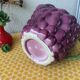 Pichet barbotine raisin