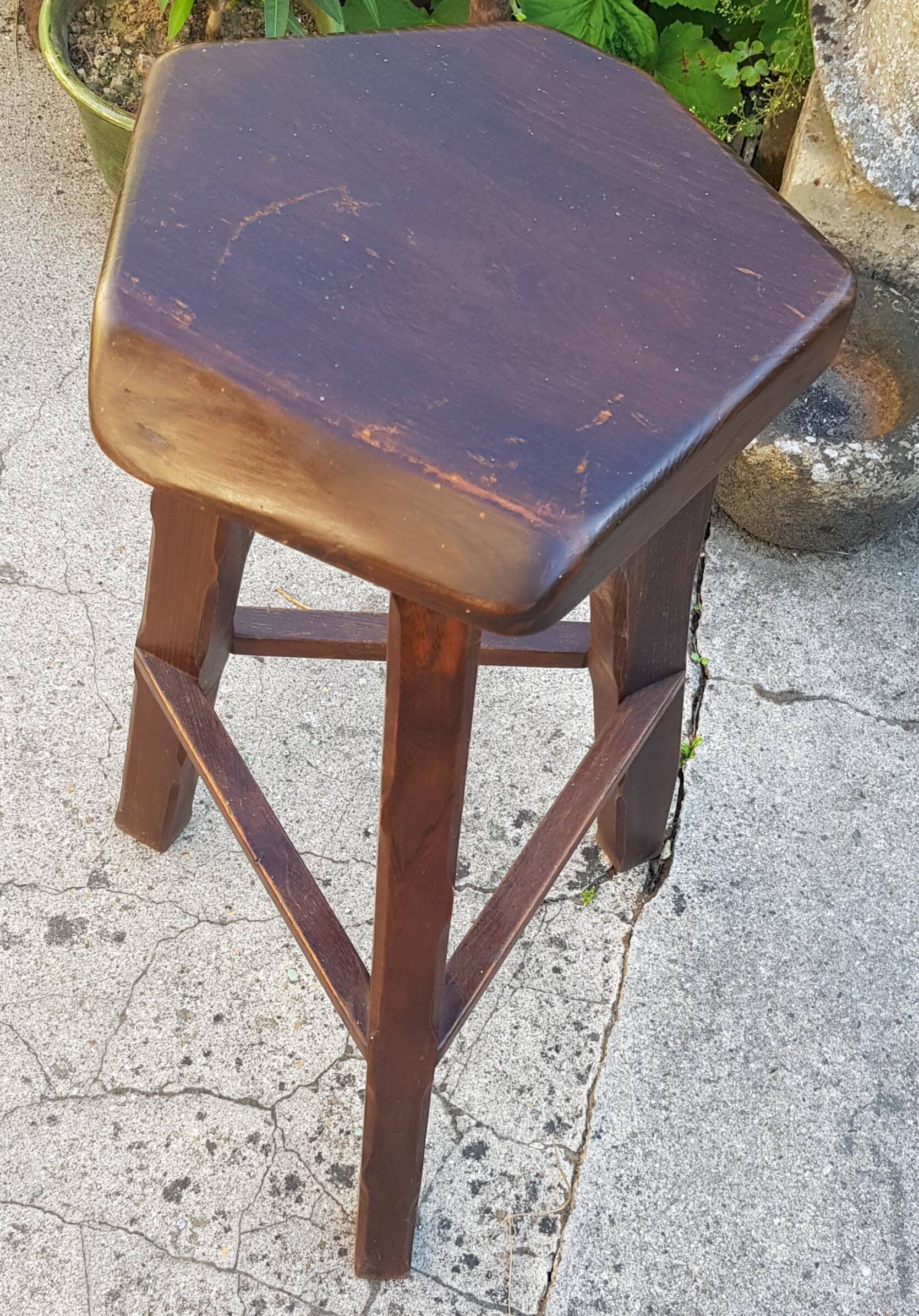 paire de tabourets hauts de bar aranjou